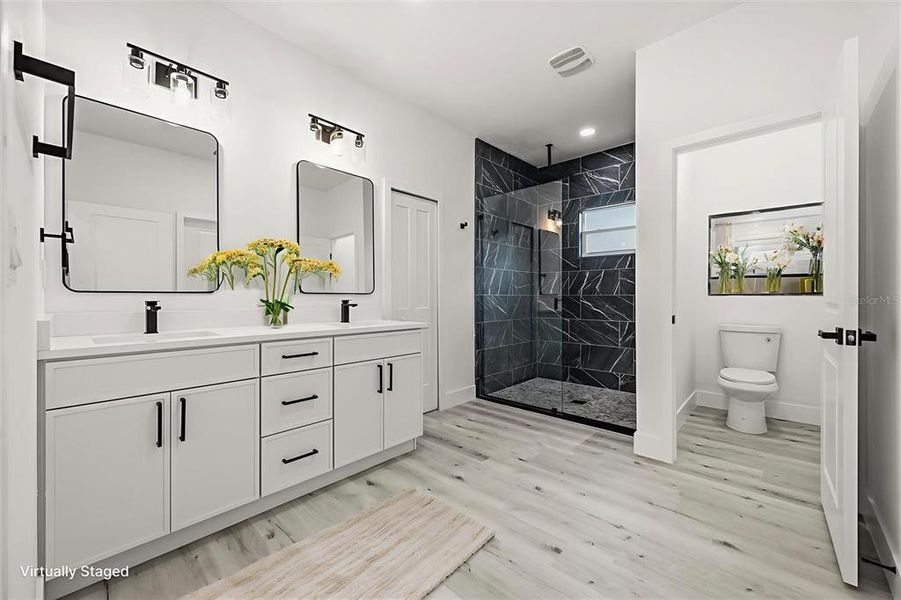 Furnished interior view inside a new home in , Palm Bay (Image 6). Furnished interior view inside a new home in , Palm Bay (Image 6).