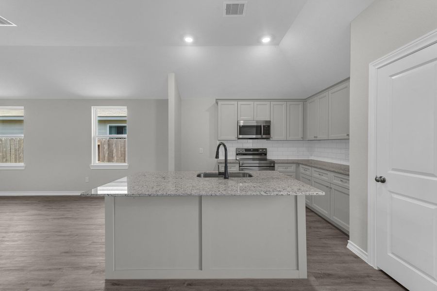 Furnished interior view inside a new home in The Enclave at Spring Branch, Conroe (Image 14).