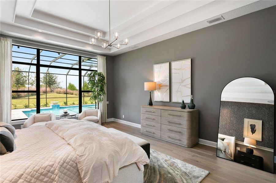 Furnished interior view inside a new home in , Odessa (Image 17).