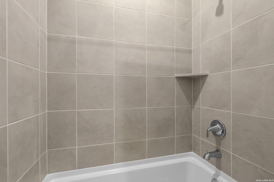 Close-up of interior finishes inside a home in Millican Grove, San Antonio (Image 12).