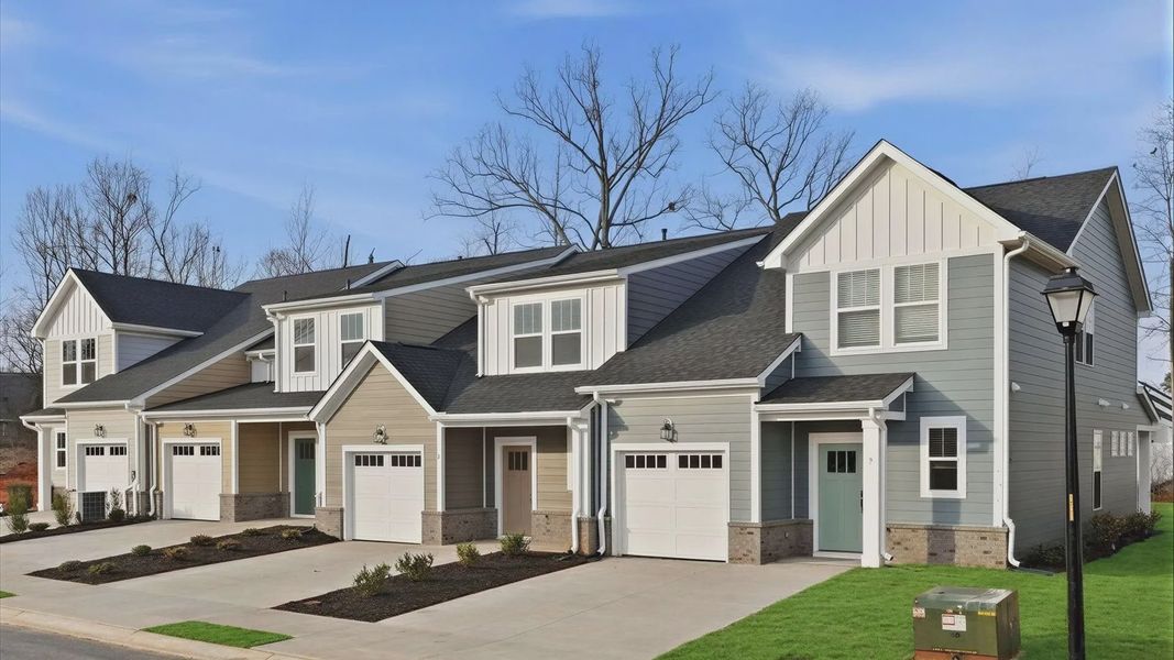 Desirable location and established charm in this superior two-story villa located at Pelham Crossing in Greenville, SC