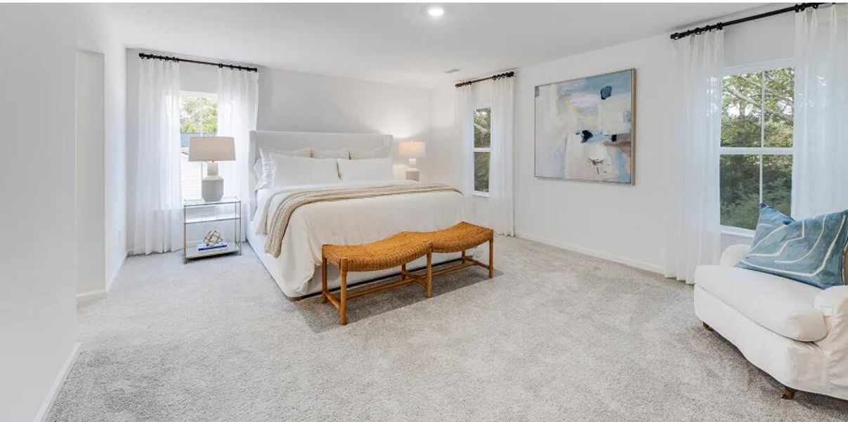 Furnished interior view inside a new home in Limehouse Farms, Summerville (Image 7).