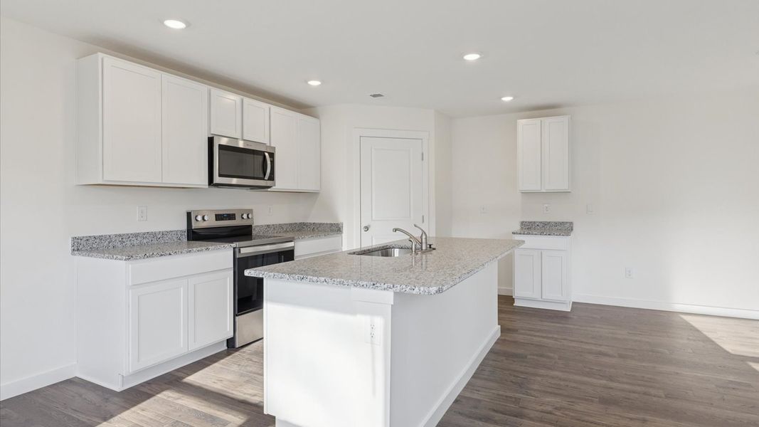 Furnished interior view inside a new home in Belhaven, Knoxville (Image 4).