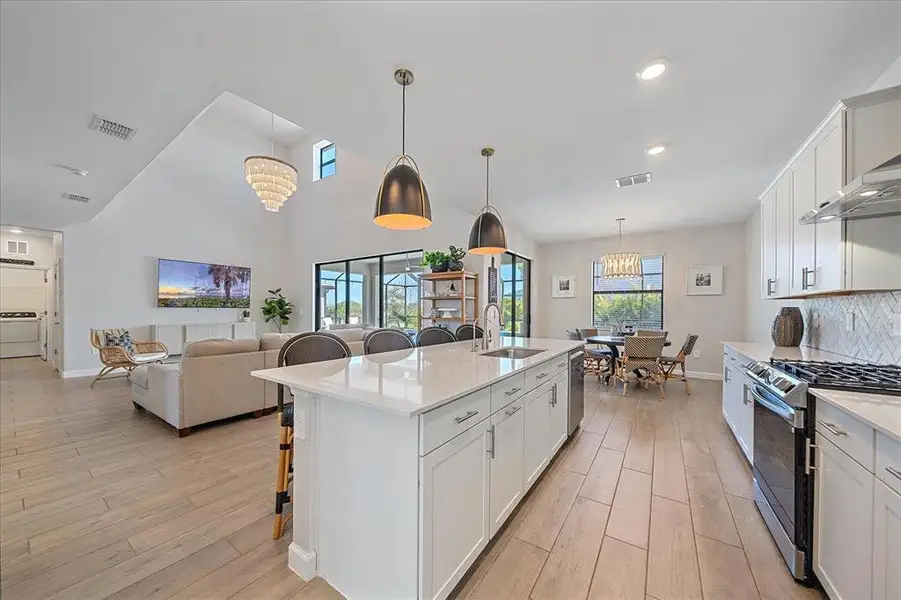 Furnished interior view inside a new home in , Bradenton (Image 6).