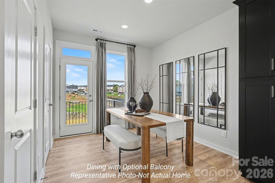 Dining with optional Balcony-Level 2-Dorchester Dining with optional Balcony-Level 2-Dorchester