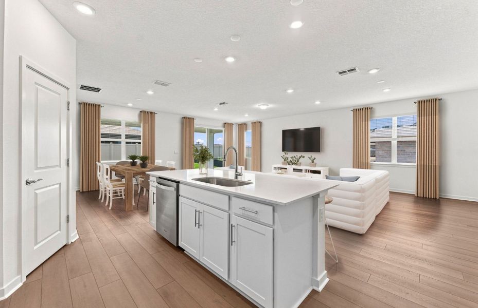 Furnished interior view inside a new home in Vida's Way, Wesley Chapel (Image 9).