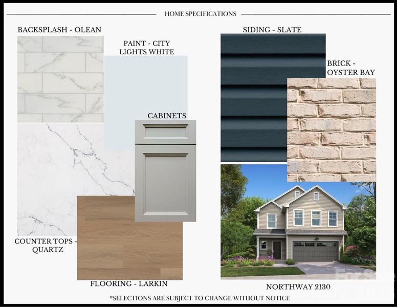 Sample of building materials used in homes in , Charlotte (Image 31).