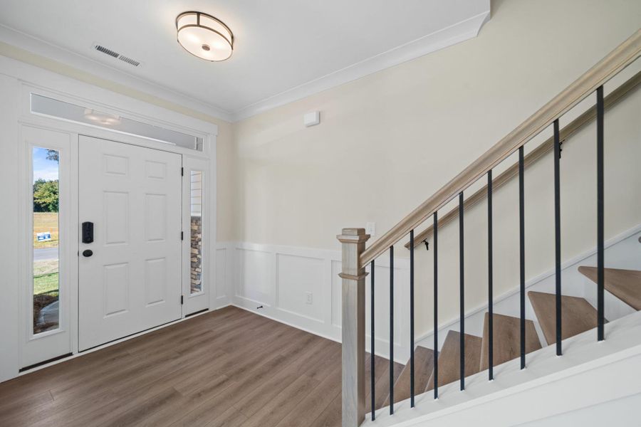 Spacious, unfurnished interior of a new home in Monterra, Kernersville (Image 17).