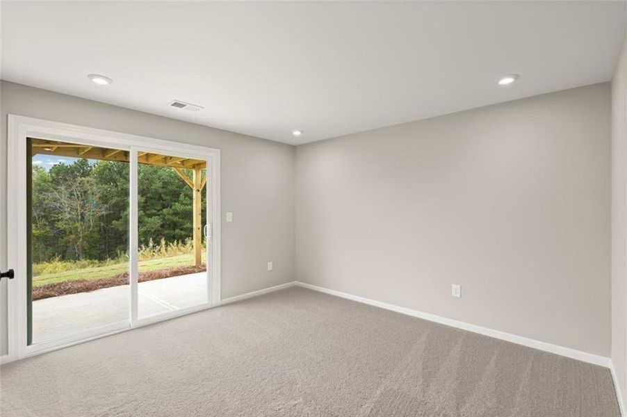 Spacious, unfurnished interior of a new home in Villas at Gold Creek, Dawsonville (Image 40).