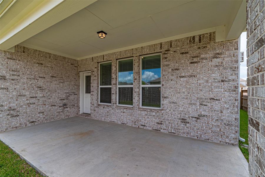 Exterior details and patio area of a home in Marvida, Cypress (Image 20). Exterior details and patio area of a home in Marvida, Cypress (Image 20).