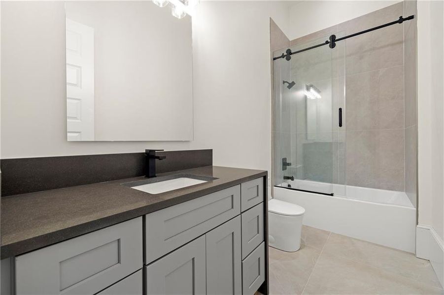 Furnished interior view inside a new home in , Milton (Image 45).