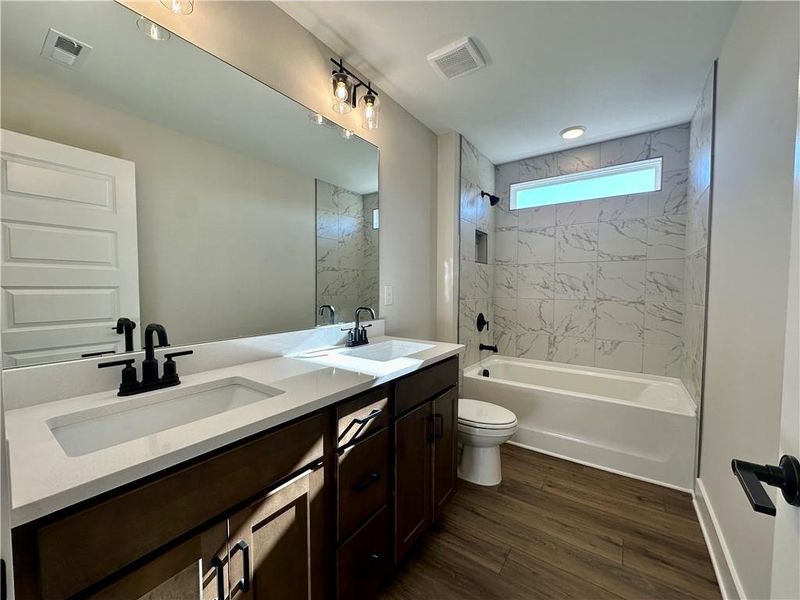 Furnished interior view inside a new home in Marble Tree, Ball Ground (Image 9).