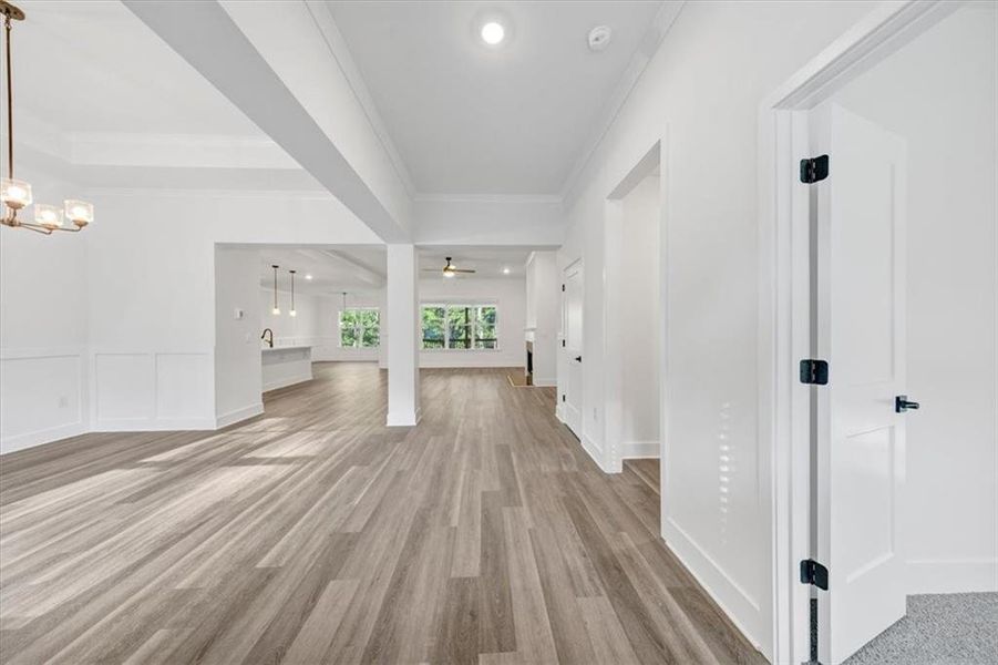 Spacious, unfurnished interior of a new home in Tuscany Hills, Douglasville (Image 41).