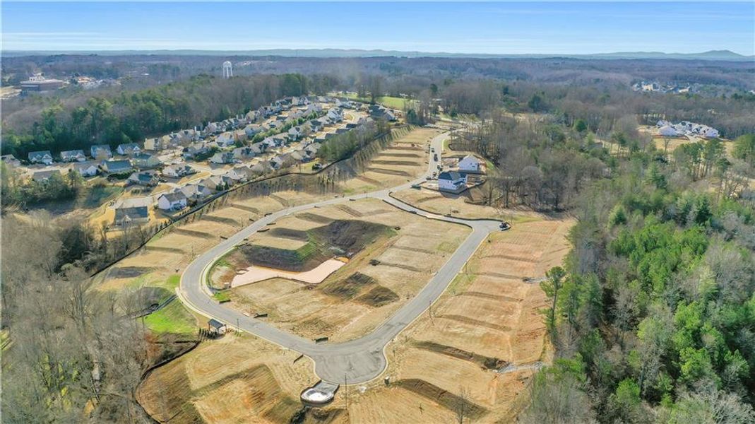 Site preparation for new homesites in , Dawsonville (Image 80).