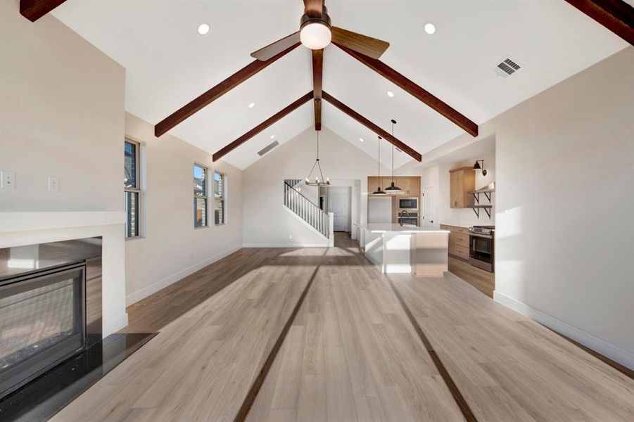 Furnished interior view inside a new home in Gateway Parks, Forney (Image 11).