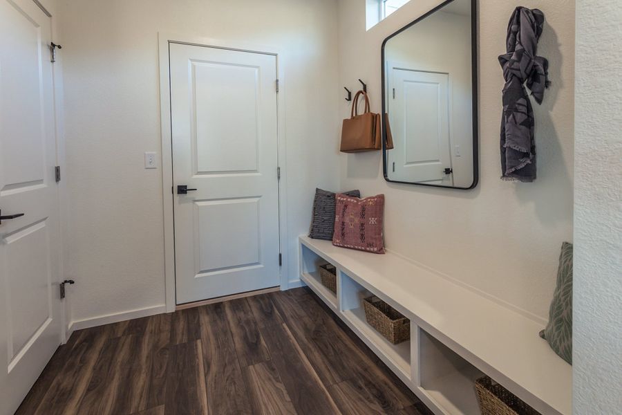 Representative furnished interior of a home built from the Twain by Hartford Homes in Trailside, Timnath (Image 46).
