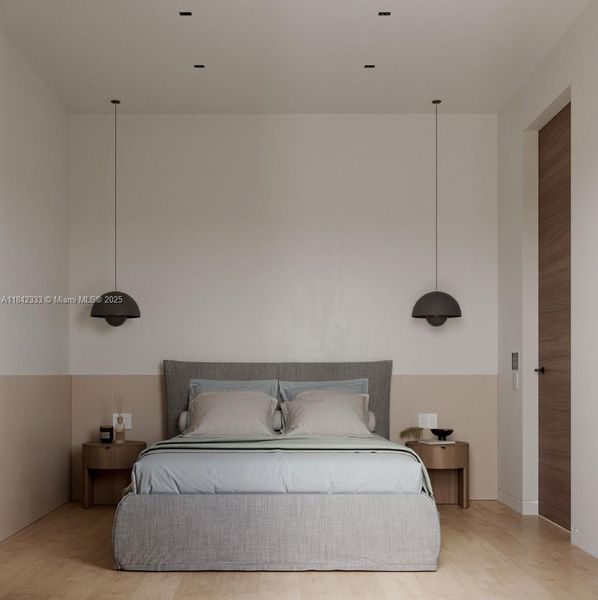 Furnished interior view inside a new home in , Fort Lauderdale (Image 8).