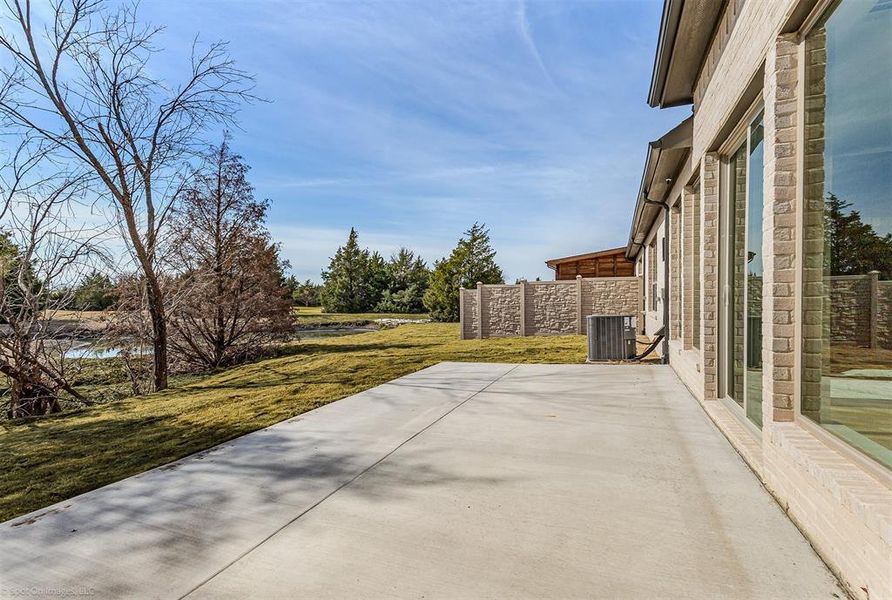 Exterior details and patio area of a home in , Heath (Image 3). Exterior details and patio area of a home in , Heath (Image 3).