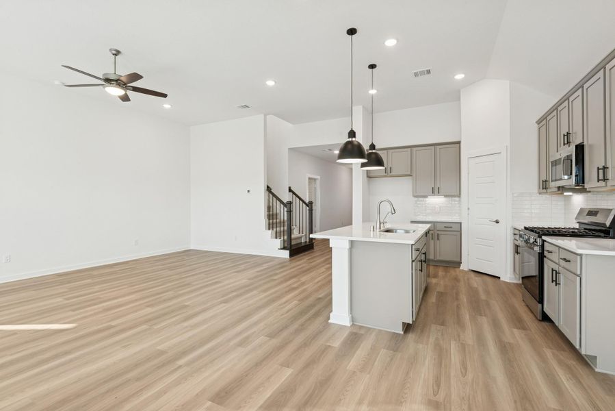 Furnished interior view inside a new home in Summerview, Fulshear (Image 5).