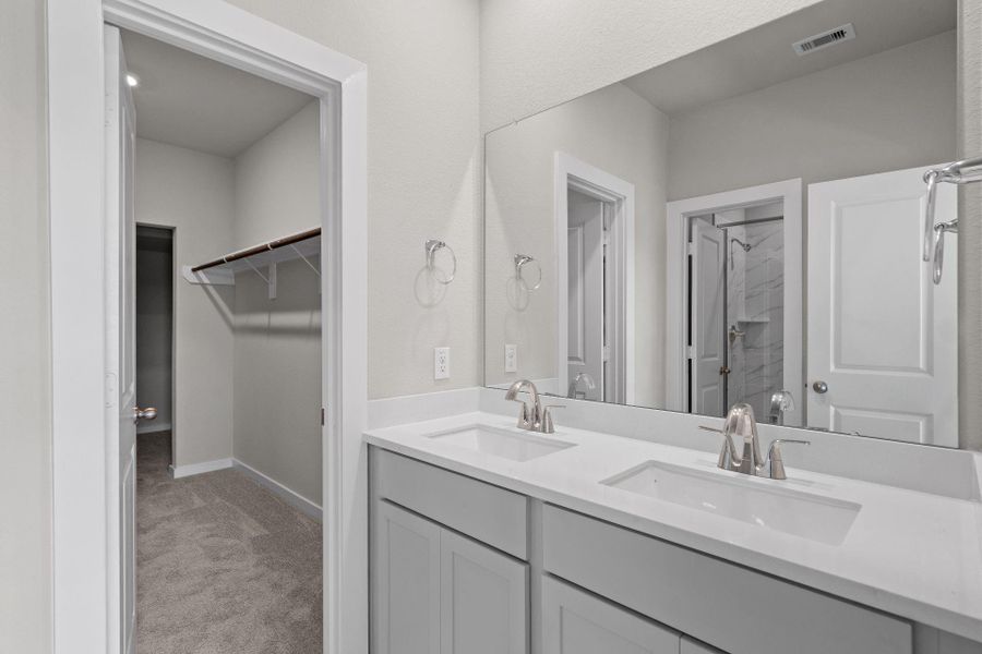 Furnished interior view inside a new home in Westridge Cove, Panorama Village (Image 10).