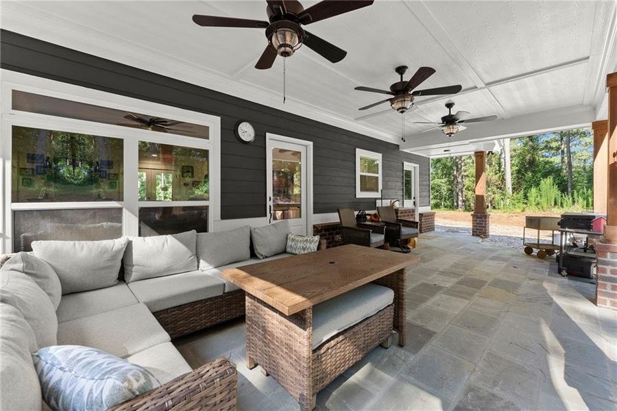 Furnished interior view inside a new home in , Royston (Image 33).