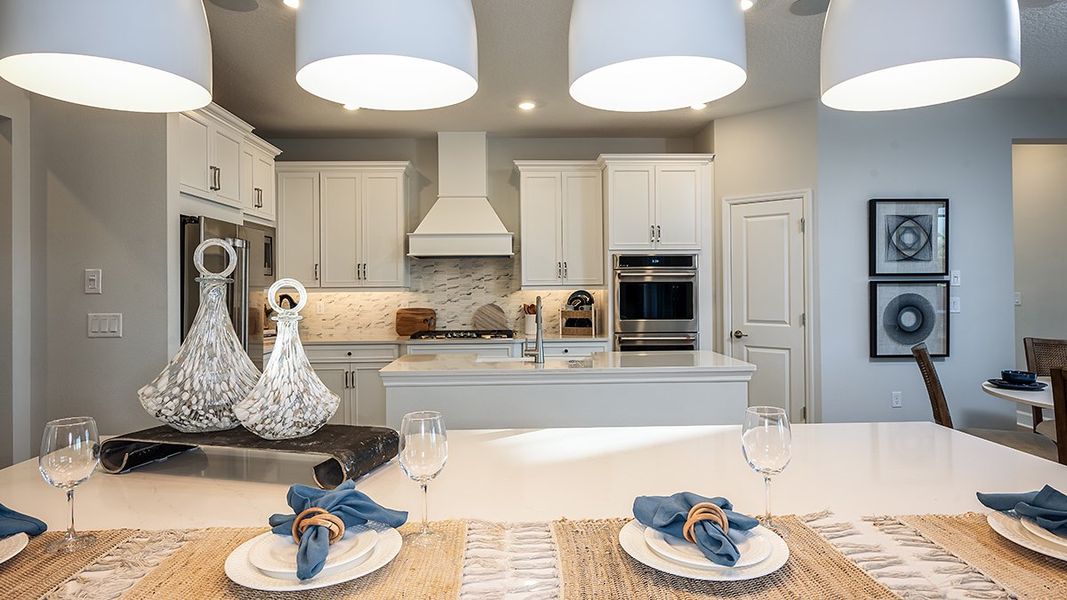 Furnished interior view inside a new home in Lochside, Mount Dora (Image 7). Furnished interior view inside a new home in Lochside, Mount Dora (Image 7).
