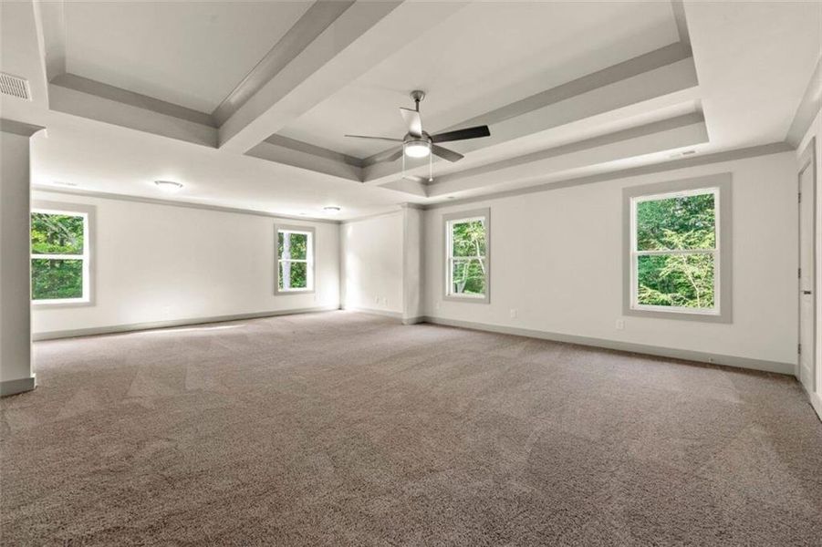 Spacious, unfurnished interior of a new home in Steeplechase, Hoschton (Image 19).