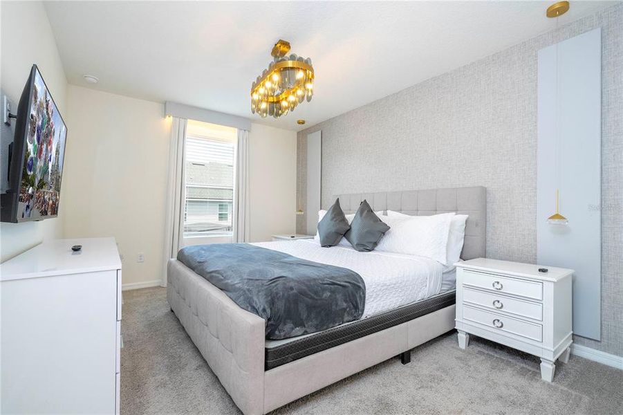 Furnished interior view inside a new home in Solara Resort, Kissimmee (Image 40).