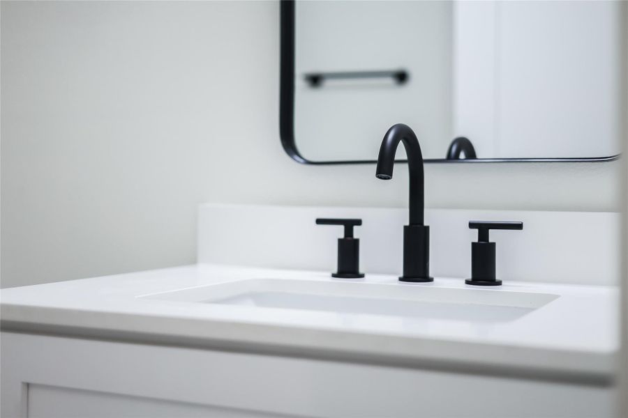 Bathroom view of vanity Bathroom view of vanity