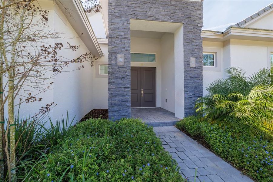 Exterior details and patio area of a home in Toscana, Palm Coast (Image 22).