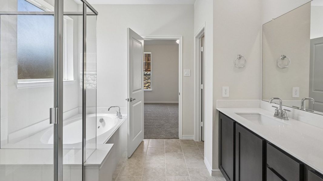 Furnished interior view inside a new home in Morning Ridge, Princeton (Image 4).