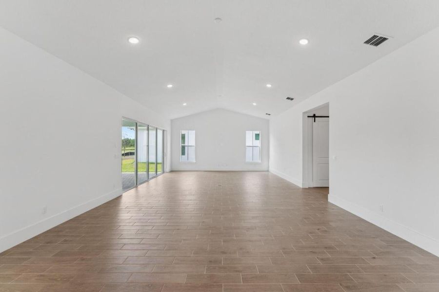 Great Room & Dining Area