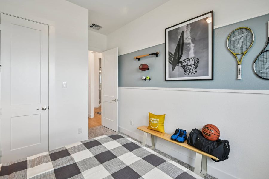 Furnished interior view inside a new home in Wildrye, Waller (Image 16).