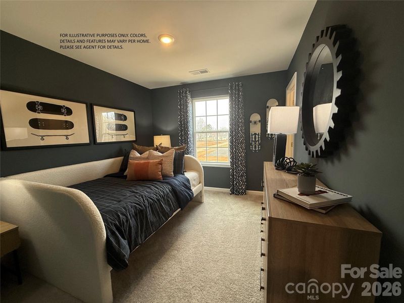 Furnished interior view inside a new home in Cannon Village, York (Image 5).