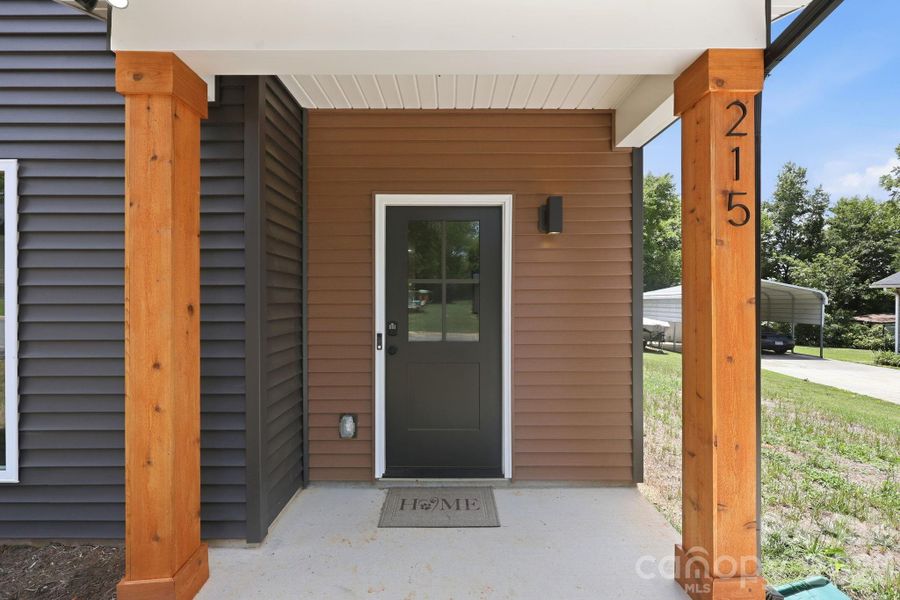 Covered Front Patio