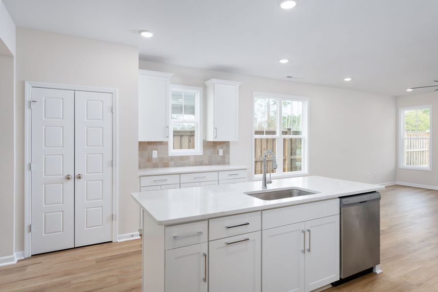 Furnished interior view inside a new home in River Tide Farms, Bolivia (Image 6). Furnished interior view inside a new home in River Tide Farms, Bolivia (Image 6).