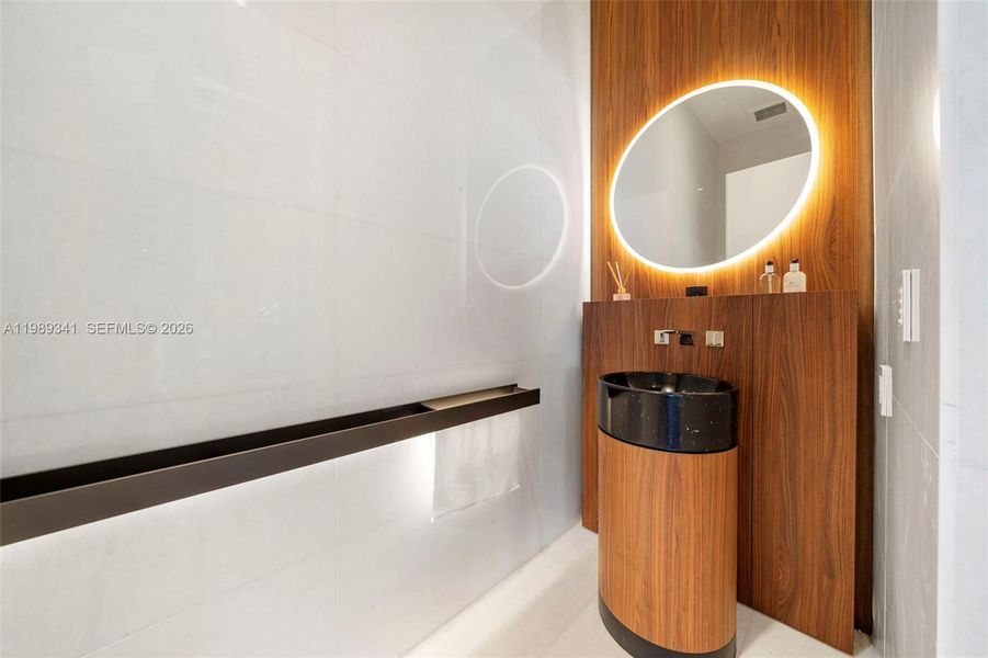 Close-up of interior finishes inside a home in , Miami (Image 23).