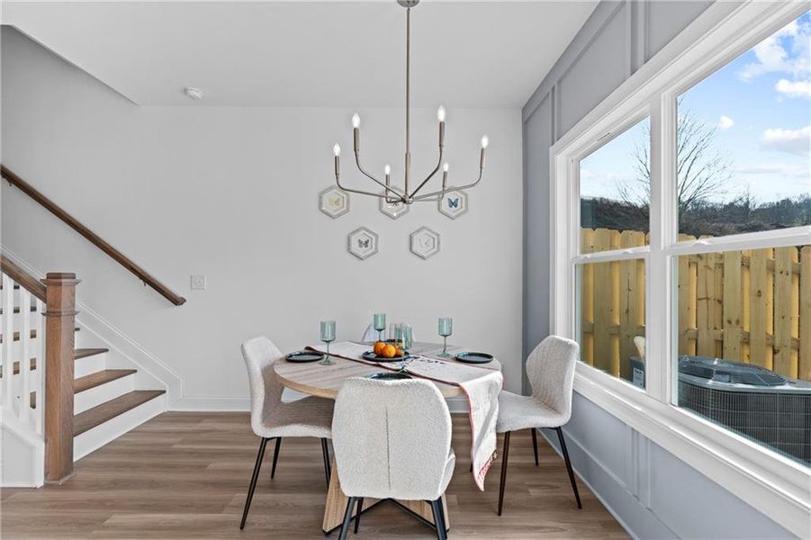 Furnished interior view inside a new home in , Ball Ground (Image 10).