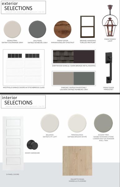Sample of building materials used in homes in , Johns Island (Image 5).