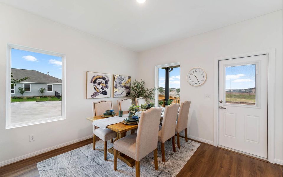Furnished interior view inside a new home in Cool Water, Jarrell (Image 8).