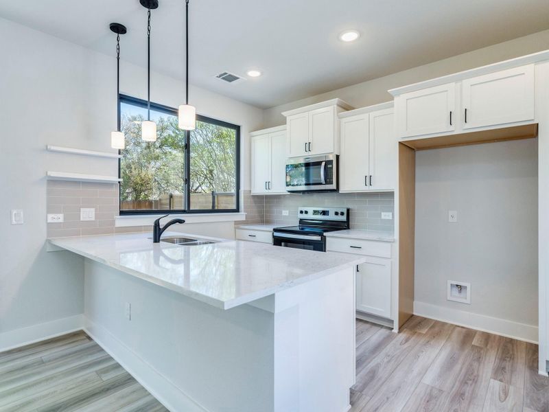 Furnished interior view inside a new home in , Austin (Image 3).