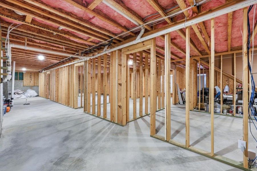 In-progress construction of a new home in , Jefferson, GA (Image 43).