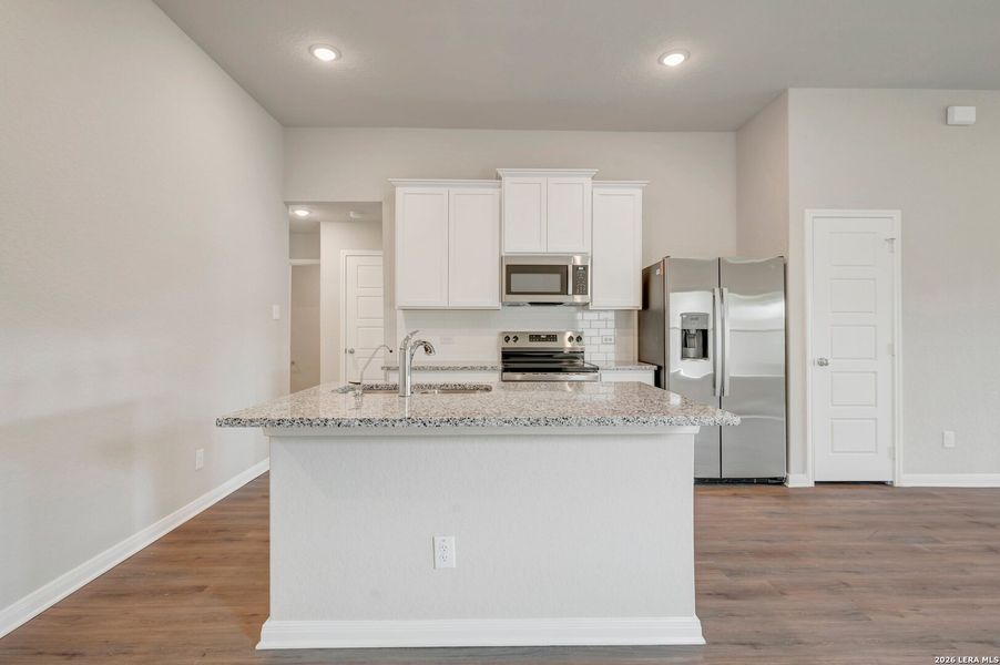 Furnished interior view inside a new home in Park Place, New Braunfels (Image 9). Furnished interior view inside a new home in Park Place, New Braunfels (Image 9).