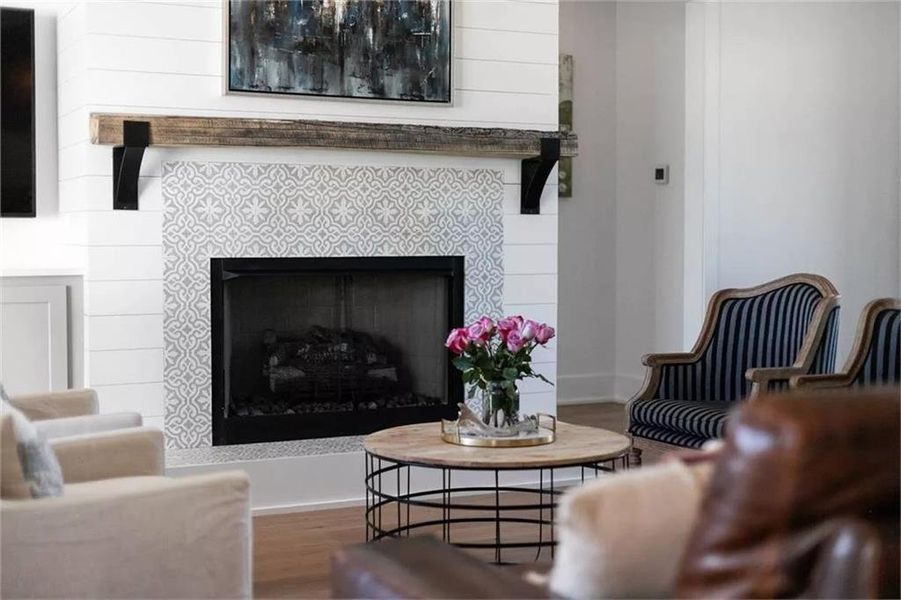 Furnished interior view inside a new home in , Fayetteville (Image 7). Furnished interior view inside a new home in , Fayetteville (Image 7).