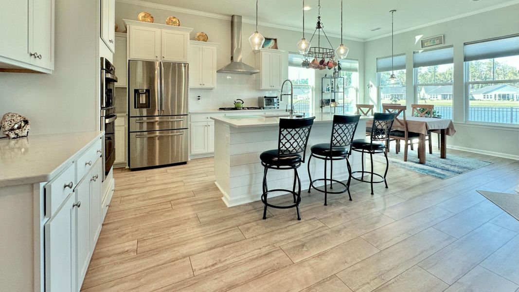 Furnished interior view inside a new home in , Summerville (Image 27). Furnished interior view inside a new home in , Summerville (Image 27).