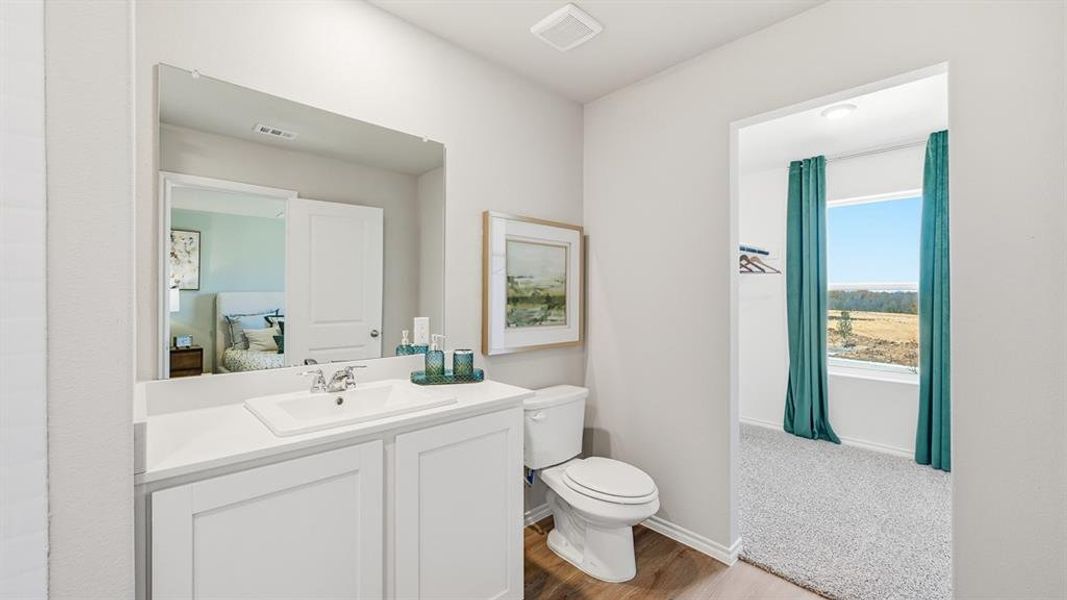 Furnished interior view inside a new home in Hickory Grove, Krum (Image 36).