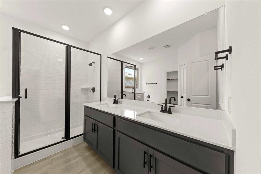 Furnished interior view inside a new home in Brookshire at Legacy Hills-60s, Celina (Image 13).