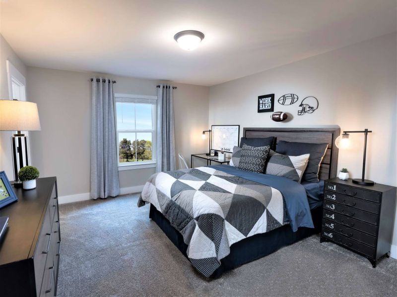 Furnished interior view inside a new home in Carlton Landing, Rockvale (Image 11).