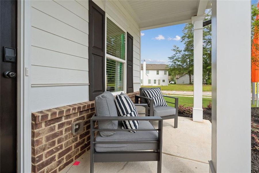 Exterior details and patio area of a home in Allen Manor, Hoschton (Image 24). Exterior details and patio area of a home in Allen Manor, Hoschton (Image 24).