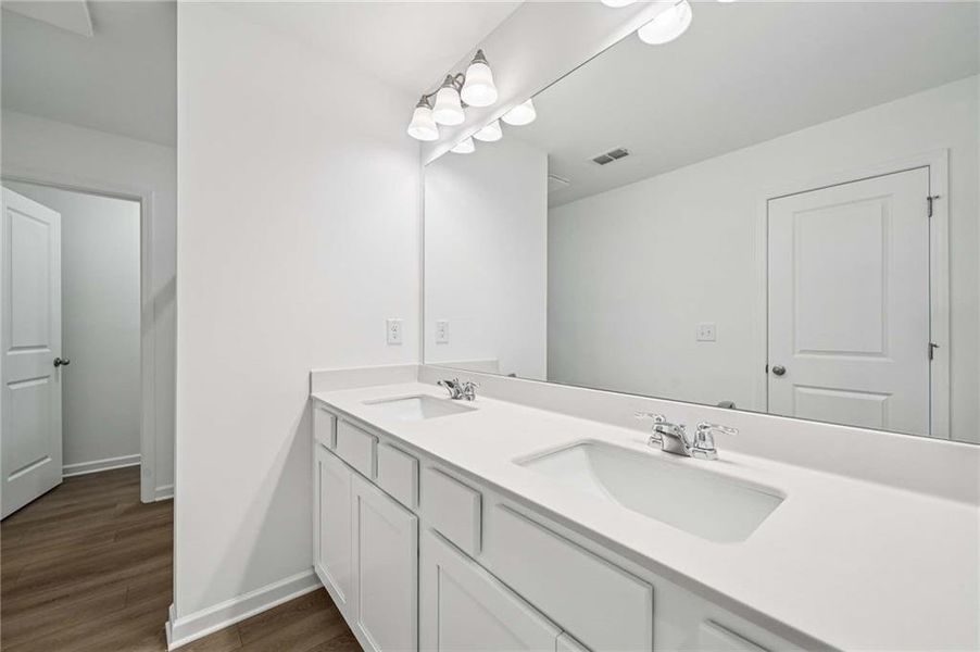 Furnished interior view inside a new home in Leydenview, Mableton (Image 11).